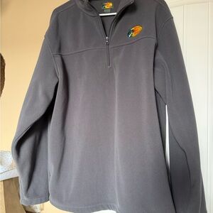 Bass Pro Gray Half-Zip Fleece